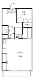 レジデンスすみれの間取り画像