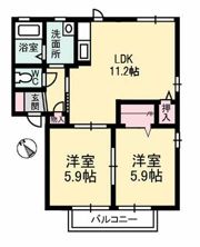 グレース ホリの間取り画像