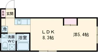 リヴィエール口田の間取り画像