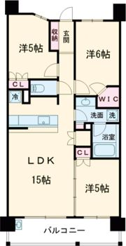 ライオンズ桑名八間通マスターフォートの間取り画像