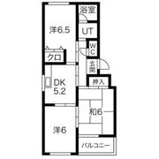 メゾンドアインの間取り画像