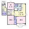 ヴィラグランブルー Bの間取り画像