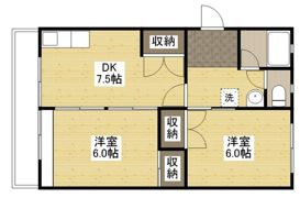 新涯マンションAの間取り画像