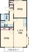 セジュール高岸 A棟の間取り画像