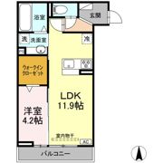 D-ROOM南高橋町WESTの間取り画像