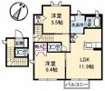 リセス ワインの間取り画像