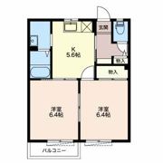 アネックス虹 Dの間取り画像