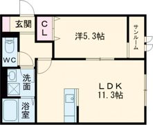 ハイム ルーエⅠ（北棟）の間取り画像
