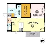 グレイス平須の間取り画像