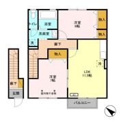 グリーンハイツの間取り画像