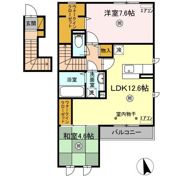 京 Ⅴの間取り画像