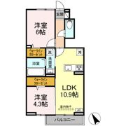 ソレアードの間取り画像