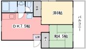 第二青山ハイツの間取り画像
