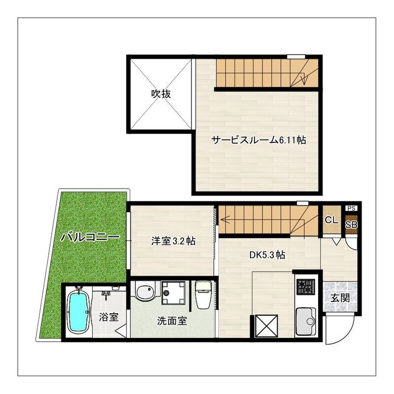 間取図