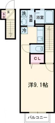 ツイン リーフの間取り画像