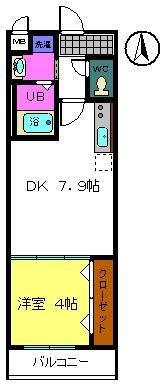 シャルマンフジ和歌山駅前の間取り画像