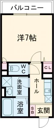 クレリア神戸の間取り画像