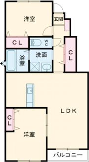 Lbloom馬場の間取り画像