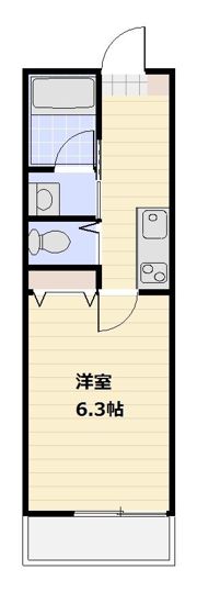 スカイアドレスの間取り画像