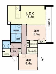 ベレオ盛岡八幡の間取り画像