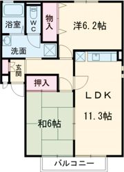 アクシス光台の間取り画像
