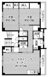 ビレッジハウス美園Ⅱ4号棟の間取り画像