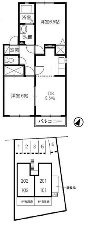 レイクスワンの間取り画像