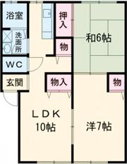 ポールロワイヤルの間取り画像