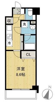 Bliss長浜の間取り画像