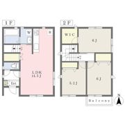 北区安井1丁目戸建 B棟の間取り画像