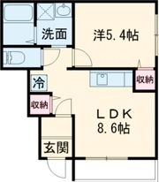ネットハイツⅡの間取り画像