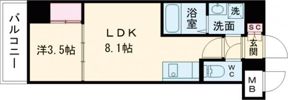 LIVIAZ KOBE LaMerの間取り画像