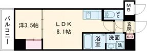 LIVIAZ KOBE LaMerの間取り画像