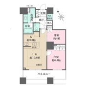 ザ・パークハウス西新宿タワー60の間取り画像