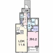 パストラーレⅢの間取り画像