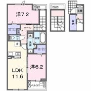 パストラーレ乗鞍Ⅲの間取り画像