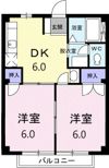 グリーンアイランドBの間取り画像