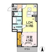 グラナーデ南田中の間取り画像