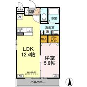 サンビレッジ中央の間取り画像