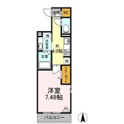 Alluge岐阜(アリュージュ)の間取り画像
