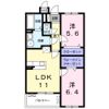 パレス宮戸の間取り画像