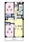 キャッスルタルイ壱番館Aの間取り画像
