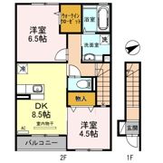 ブランドール松江東の間取り画像