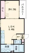 ボワヴェール八木Ⅱの間取り画像