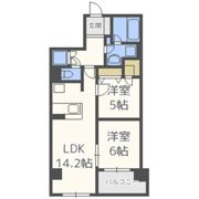 グレンパーク梅田北の間取り画像