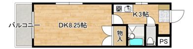 K&KビルドB棟の間取り画像