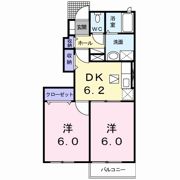 ローズシティーの間取り画像