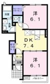アル カン シエルの間取り画像