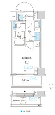 パークアクシス錦糸町スタイルズの間取り画像