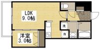 月光福山三吉町の間取り画像